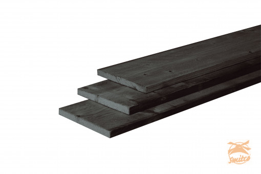 Overredend periodieke januari Douglas Fijnbezaagde Plank 2,2 x 20 x 400 cm. Zwart Gedompeld W40650 =V |  Smitco Tuinhout en Sierbestrating