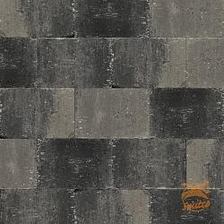 Abbeystones 20x30x6 cm. Grijs/Zwart Met Deklaag UITLOPEND