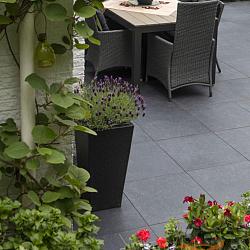 GeoCeramica® 60x60x4 Impasto Negro