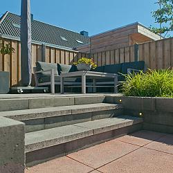 Patio Stapelblok Strak 30x10x12 cm. Antraciet