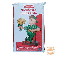 1 m3. = 45 Zakken Bemeste Tuinaarde 25 ltr