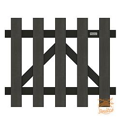 WPC De Luxe Tuinpoortje 80x100 Incl. Hang & Sluitwerk