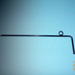 Draadpen Met Haakse Kop 400x10 mm.