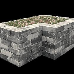 Tumbelwall Getrommeld 30X20X10 Matterhorn