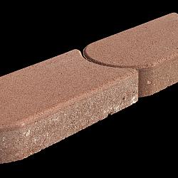 Graskantsteen 22X12X4,5 Rood