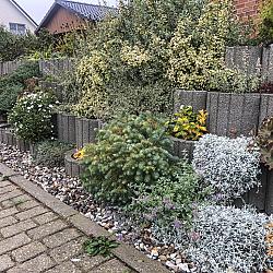 Bloembak Cirkelflor Groot 48x38x30 Zwart