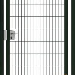 Hillfence Metalen Enkele Poort Eco-Line 100 x 180 cm. Zwart  W08453   let op ; slot meegeven