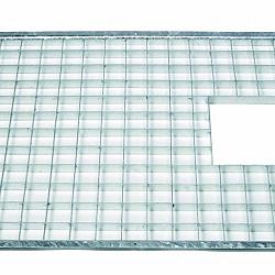Stalen Roosters Rechthoek 71,5 x 41 t.b.v. 90 ltr.