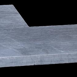 Spotted Bluestone Vijverranden Hoekstuk 50 x 30 x 3