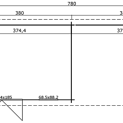 Onze Outdoor Life Overkappingen en Blokhutten worden geleverd exclusief dakbedekking, vloer en Funda