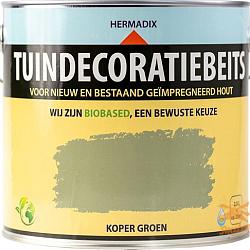 Tuindecoratiebeits 750 ml.  Dekkend 707  Kopergroen