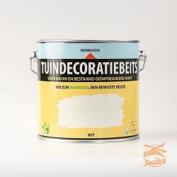 Tuindecoratiebeits 750 ml. Dekkend 705 Wit
