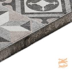 GeoProArte® Mosaic 60x60x4 Taupe Deco