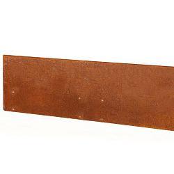 Kantopsluiting Single 300x27,5 Corten