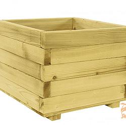 Bloembak Vierkant 38x50x50 cm. (HxBxD). 1063611 636355 (V)