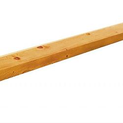 Grenen Afdeklat Met Sponning (6,1 cm) 3,5 x 8,5 x 180 cm. Dakmodel Groen Geïmpregneerd  W06803 =V