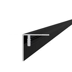 Aluminium Hoekprofiel/plint 4x4x300 cm. Antraciet  W23530