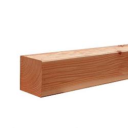 Douglas Geschaafde Paal 8,5x8,5x400 cm. Onbehandeld  1009228