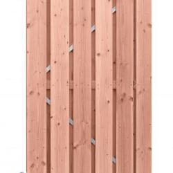 Douglas Geschaafde Deur Op Verstelbaar Frame 100x190 cm. Blank Plankbreedte 14 cm.  1060617 ( W42055) =V