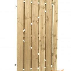 Jumbo Deur Verticaal Op Stalen Deurframe, 15 mm. 100x200 cm.  W306803 =V