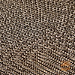 Strak Schaduwdoek HPDE 292 x 392 cm. incl. Bevestigingsmaterialen, Bruin. T.b.v. Pergola 300 x 400 cm.  1052599