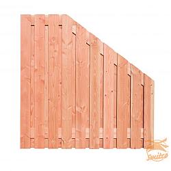 Geschaafd Douglas Afbouwscherm (21 pl.) 16 mm. 180 x 180 cm.  Onbehandeld  1064126 (1063112)
