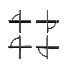 Voegkruizen Zwart 3 mm. (100 st.)
