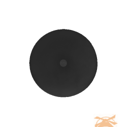 DISC WALL 100-230V Black