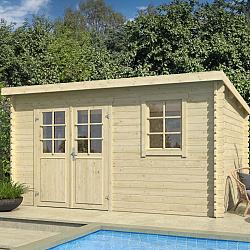 Tuinhuis Amira 380x275 Onbehandeld