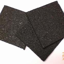 Tegeldragers Rubber 15 x 15 x 1 cm.