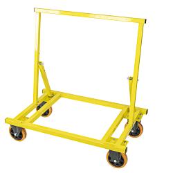 Platenwagen groot met vier wielen