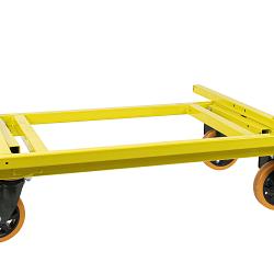 Platenwagen groot met vier wielen