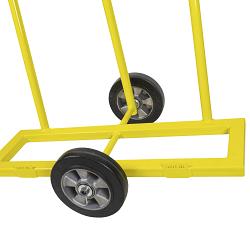 Platenwagen ergonomisch met twee wielen