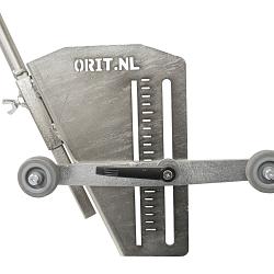 Egalisatieschuif 450 mm