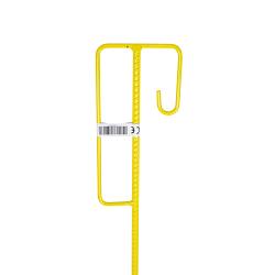 Grondpen Afzetpaal Met Gesmede Punt 1250 mm.