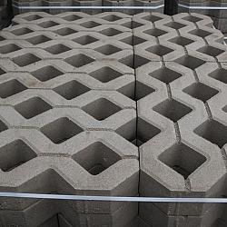 Gras Betontegel 40X60X10 Grijs