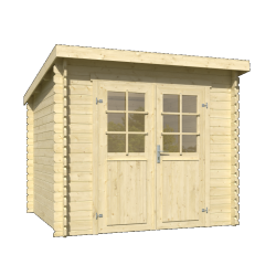 Tuinhuis Indi 230x230 Onbehandeld