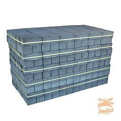 BKK 21x10,5x8 Zwart  PER PAK á 8,18 m2.