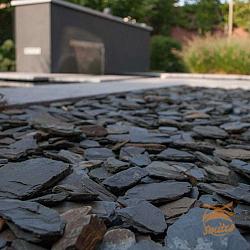 BIG-BAG Black Slate 30-90 mm. ca.1300 kg.