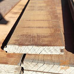 Hardhout Damwand Fijnbezaagd 2,8 x 20,5 x 400 cm.  Werkende Breedte ca.18,5 cm.