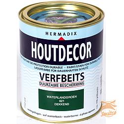 Houtdecor Dekkend 621 Waterland-Groen 750 ml.