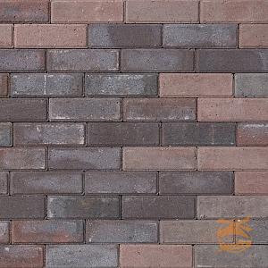 Dikformaat Strak 6cm. Rood/Zwart  UITLOPEND