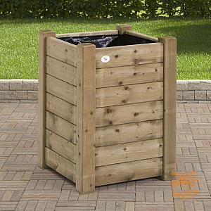 Bloembak Horst 50x50cm, 35mm, 71cm hoog