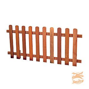 Hardhout Rechthek Basic 80x180cm. 06551