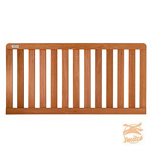 Hardhout Rechthek De Luxe 90x180cm. 000544