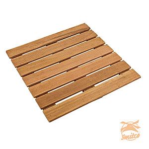Bangkirai Hardhout Tuintegel 50x50cm. 06608