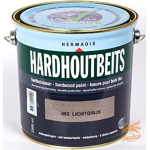 Hardhoutbeits 462  Licht-Grijs  2500 ml.