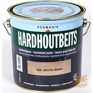 Hardhoutbeits 464 White-Wash 2500ml.