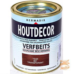Houtdecor Transp. 651 Teak 750ml.