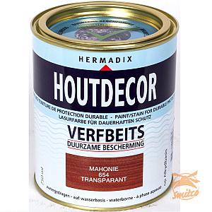 Houtdecor Transp.654 Mahonie  750 ml.